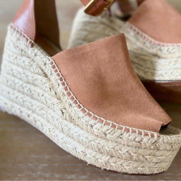 Chloé | Brown Suede Espadrilles - Picture 8 of 16